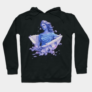 Summer Vaporwave Cyberpunk Girl Hoodie